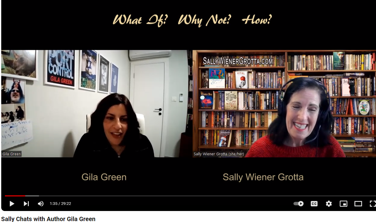 WATCH: My interview with Sally Wiener Grotta